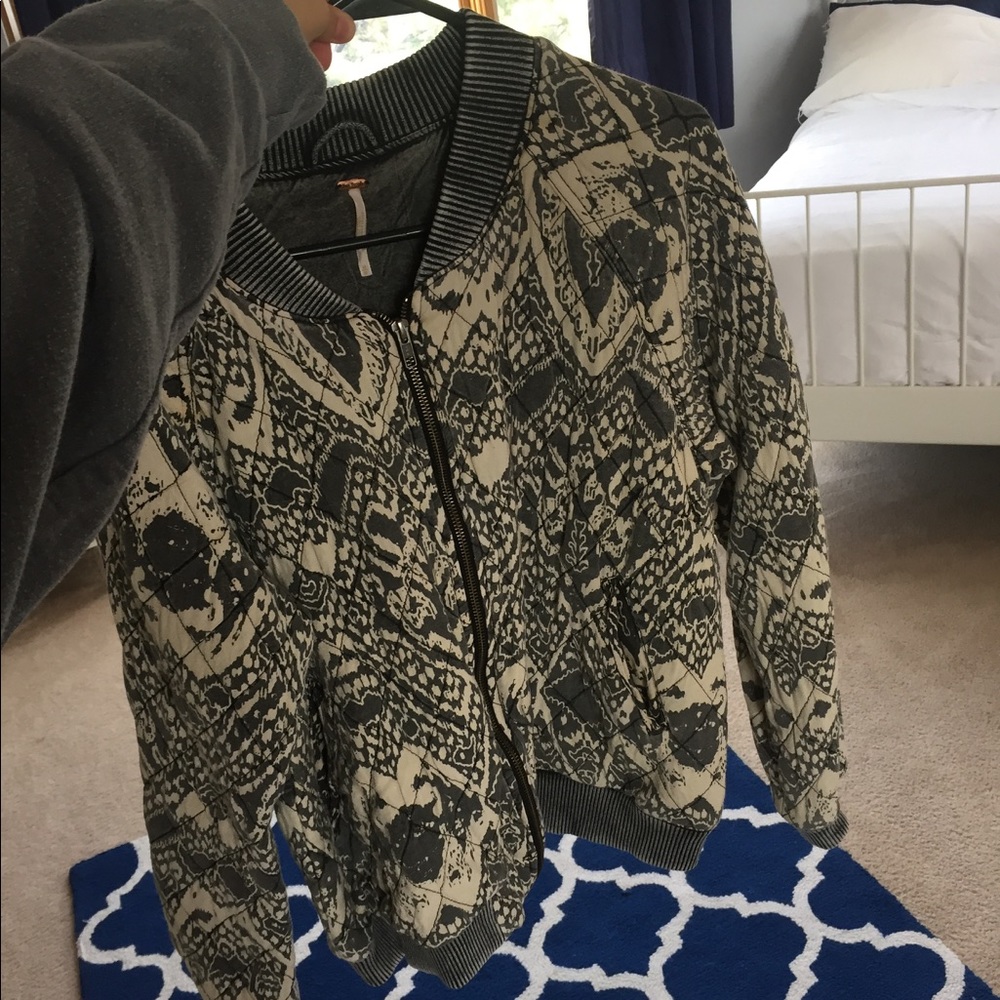 Free People bomber jacket